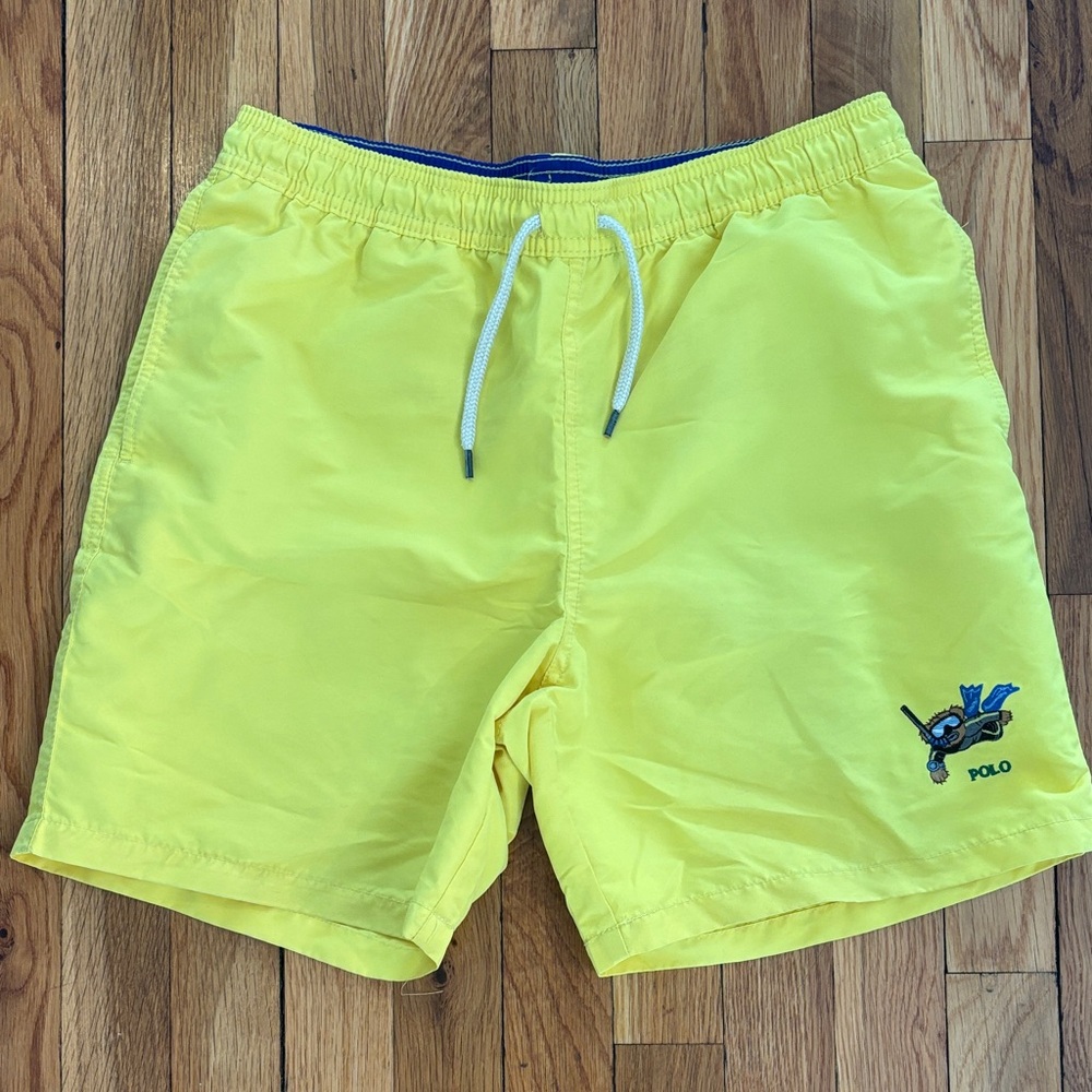 Polo by Ralph Lauren Bright Yellow boys Swim Trunks